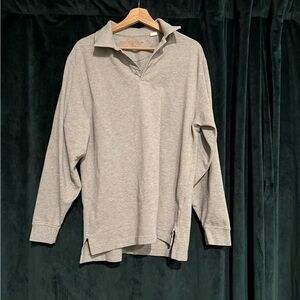 5.11 Tactical Gray Long Sleeve Polo Shirt